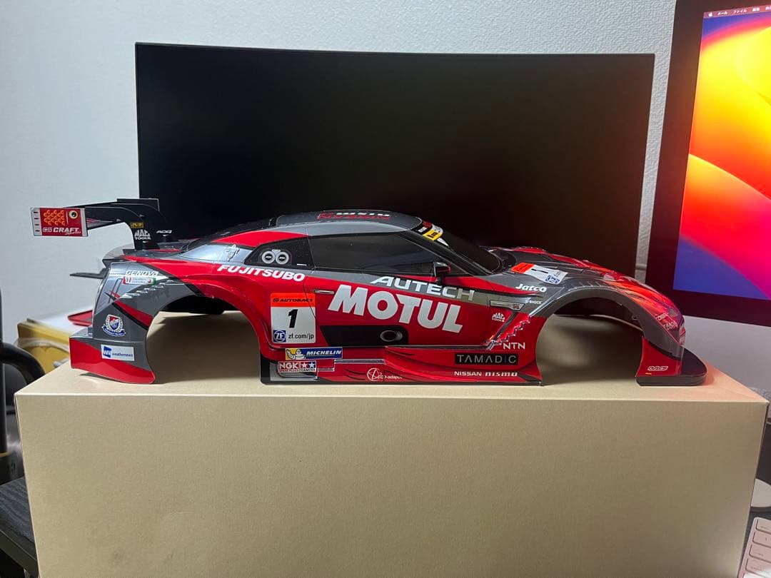 タミヤ 1/10RC MOTUL AUTECH GT-R スペアボディ新品未使用