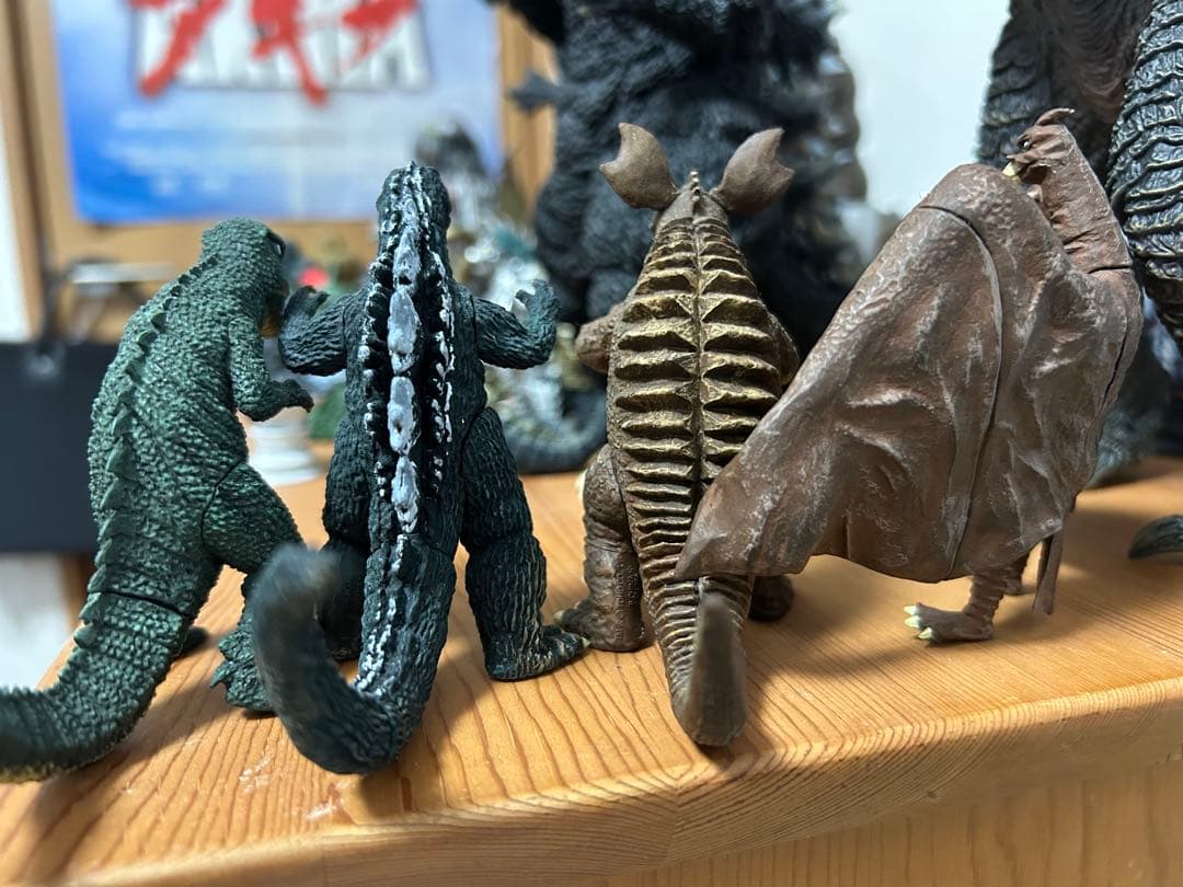 HG シリーズ ゴジラ 怪獣総進撃編 全4種 リペイント セット - メルカリ