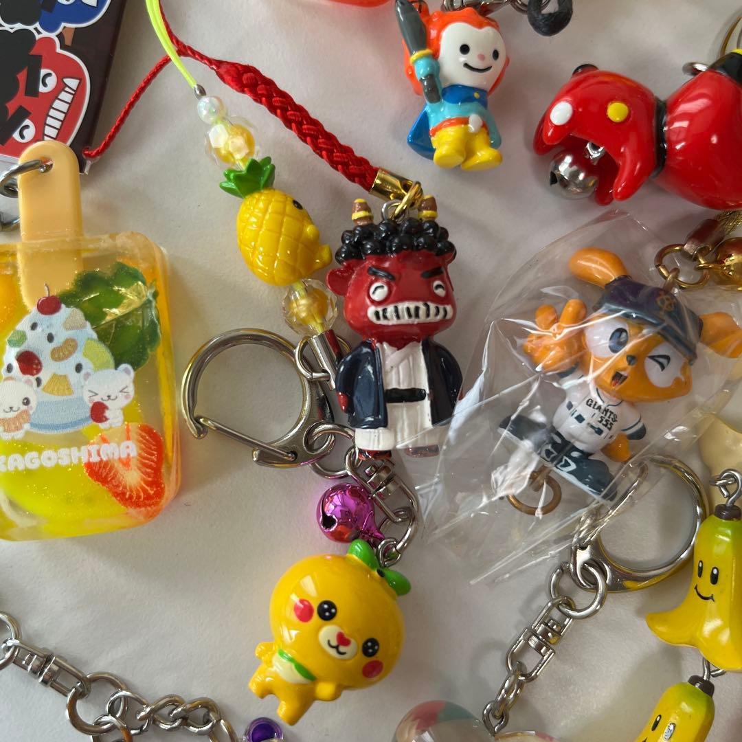 ご当地 ストラップ 根付け キーホルダー キーチェーン お土産 おまとめ