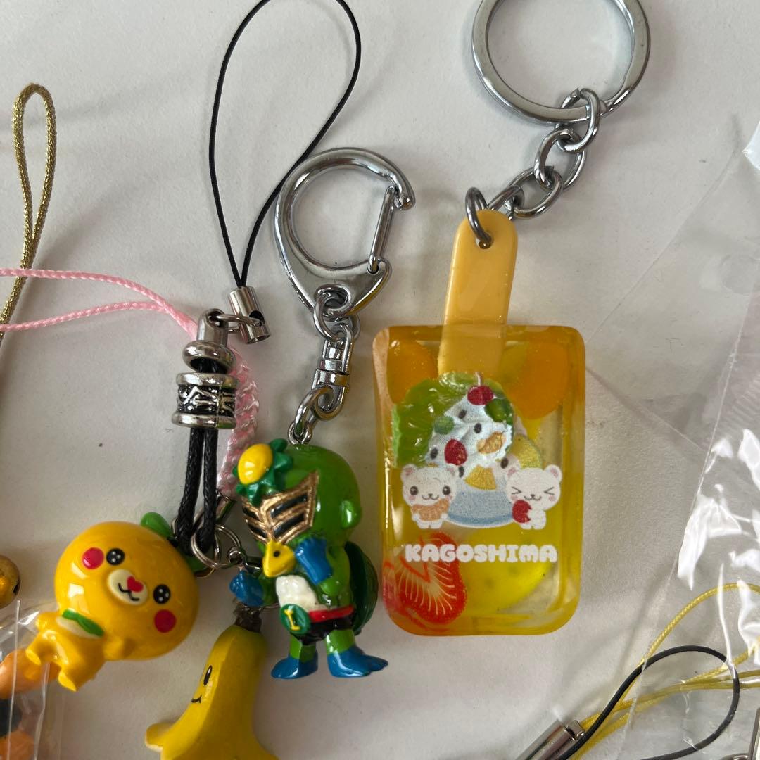 ご当地 ストラップ 根付け キーホルダー キーチェーン お土産 おまとめ