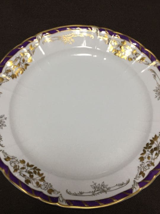 大皿2枚セット　KPM オランダの女王　アンティーク　洋館所蔵品　ミシュラン