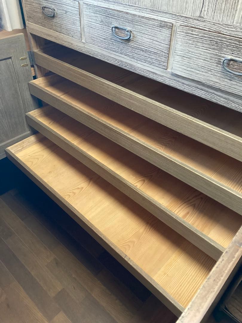 桐タンス　桐箪笥　桐たんす　鍵付き昭和レトロ