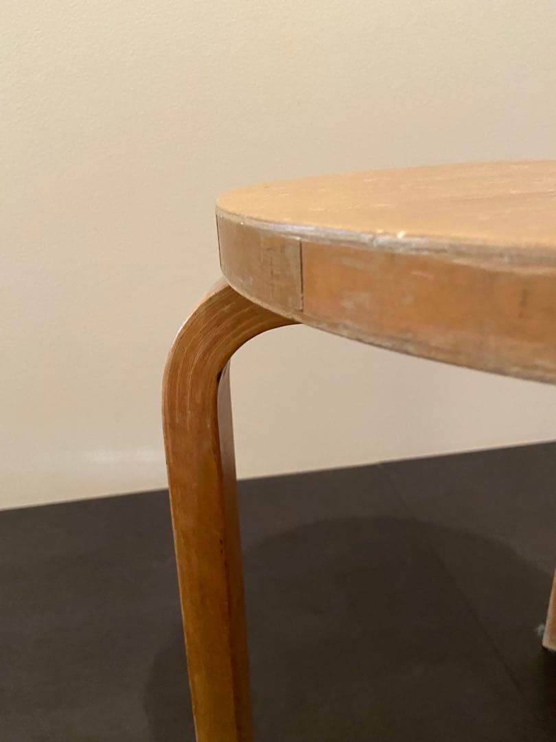 ビンテージ　アルヴァアアルト　スツール60 alvaraalto stool ③