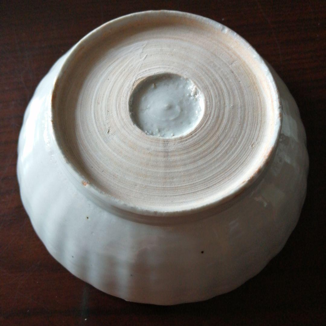 古伊万里　無地膾皿　5枚　13.5cm　江戸後期〜幕末