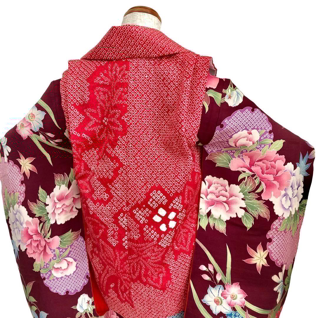 アンティーク　女の子　3歳　子供着物　七五三　NO6