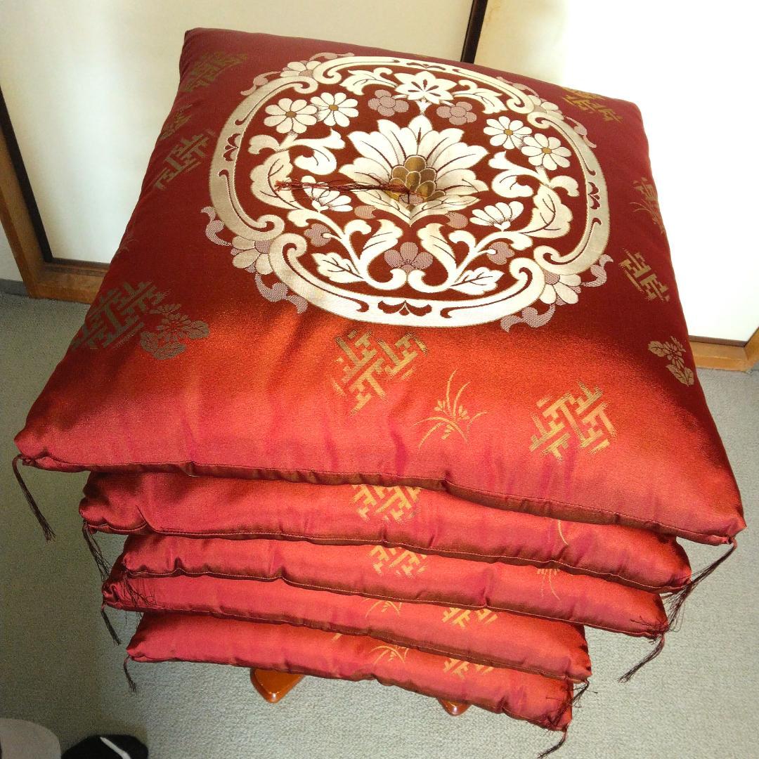 高級誂え婚礼座布団 5枚セット 房付き - メルカリ