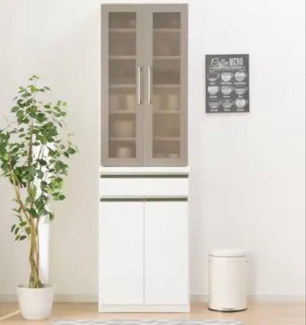 ニトリ　ラピス60 食器棚・キッチンカウンター