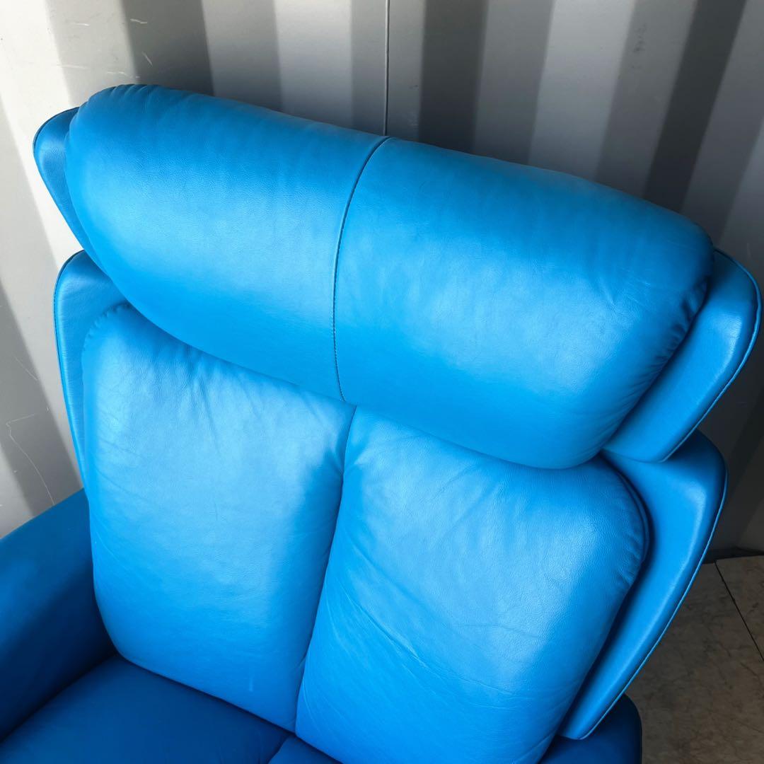 取付無料！エコーネス ストレスレス マジック クラシック 本革チェア・オットマン