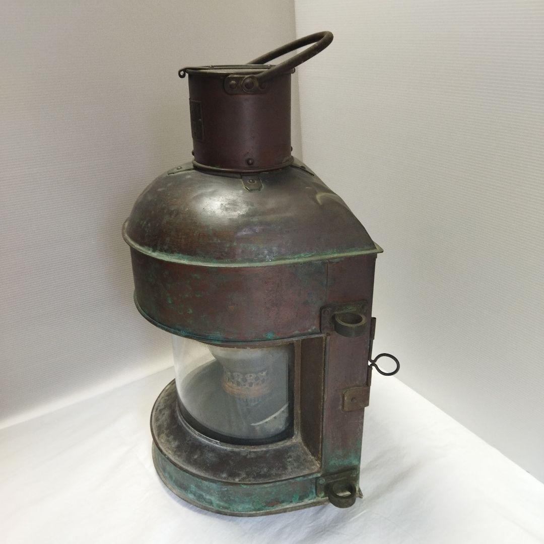 アンティーク　レア　希少　船舶用ランプ　ランタン　ライト