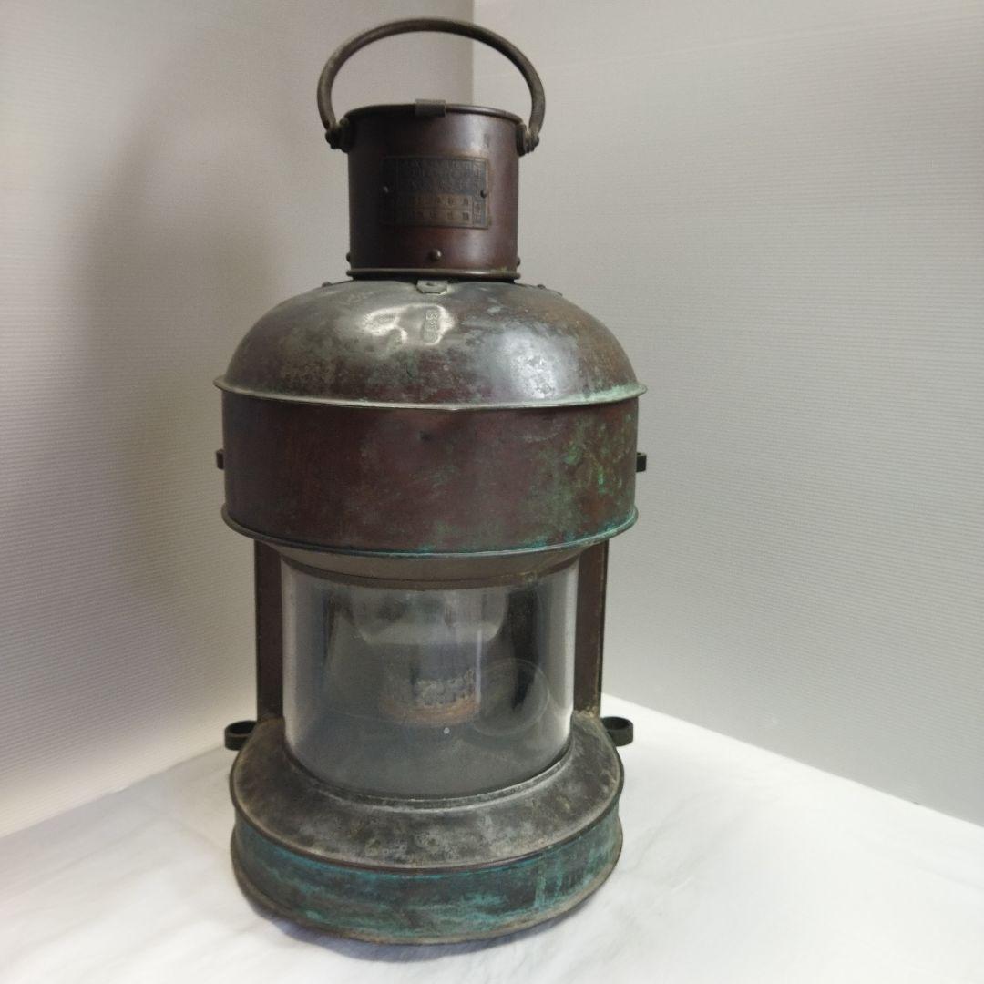アンティーク　レア　希少　船舶用ランプ　ランタン　ライト