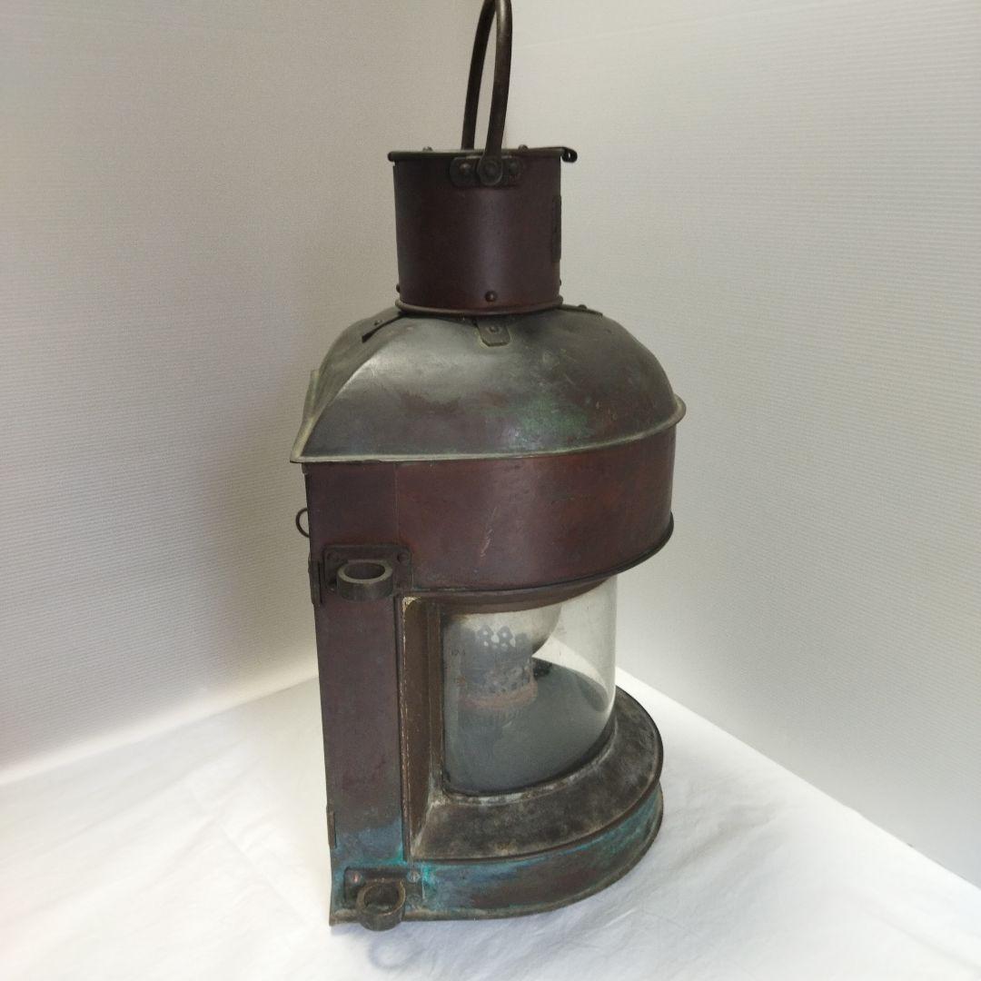アンティーク　レア　希少　船舶用ランプ　ランタン　ライト