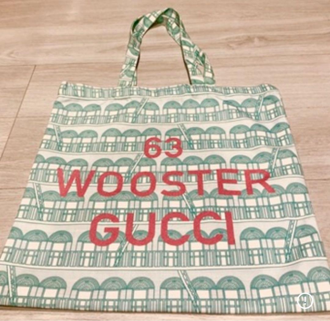 新品 ✳︎ GUCCI WOOSTER ノベルティトートバッグ NY美術館 限定品