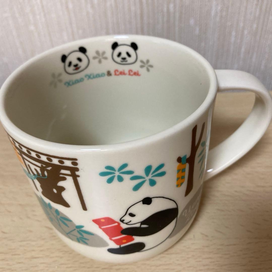 【完売、新品未使用品】上野動物園　パンダマグカップ