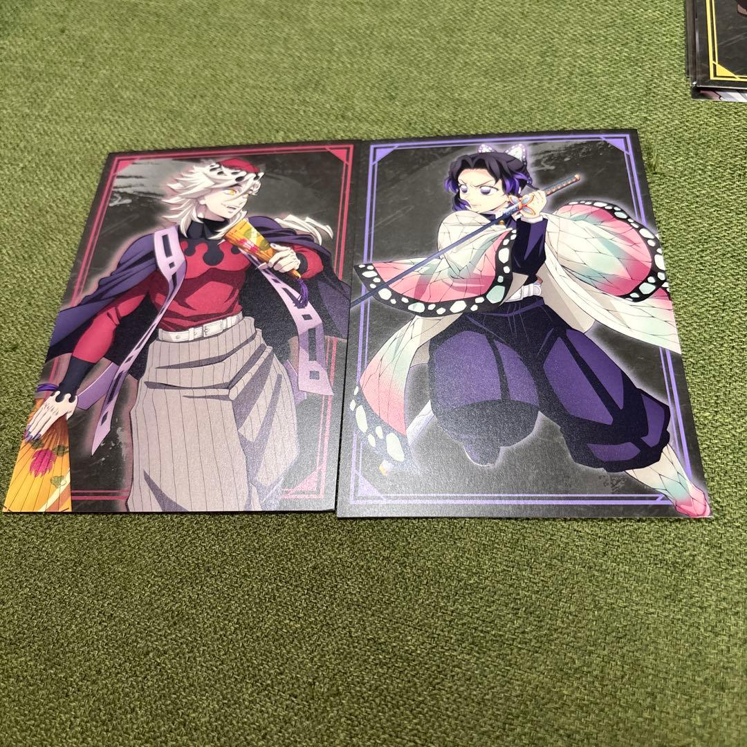 鬼滅の刃 無限城編第一章イラストカード 2枚セットしのぶ、童磨 - メルカリ