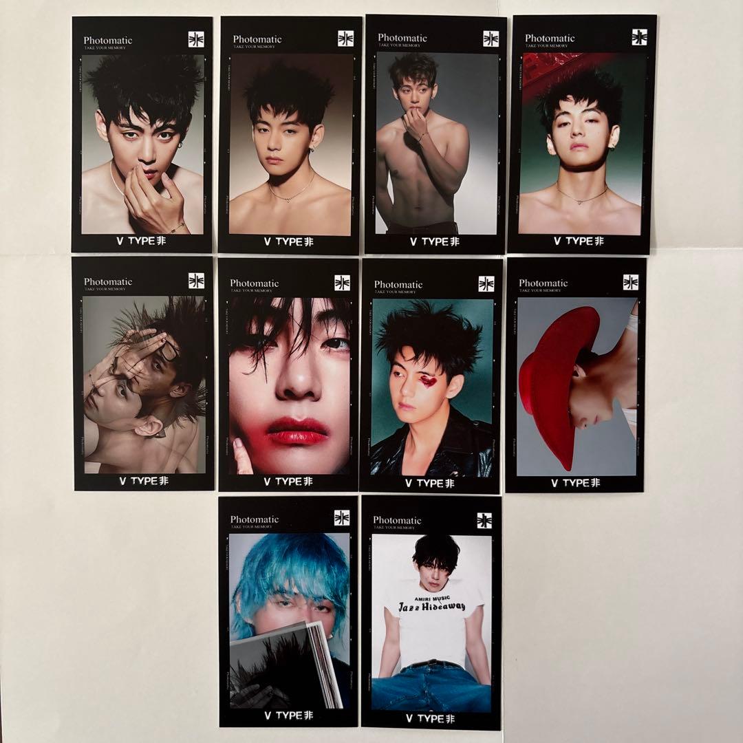 BTS V テテPhotomaticフォトカード TYPE 非 - メルカリ