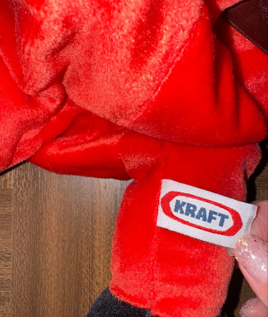 アドバタイジング kraft レッドデビル ヴィンテージ ぬいぐるみ アメトイ