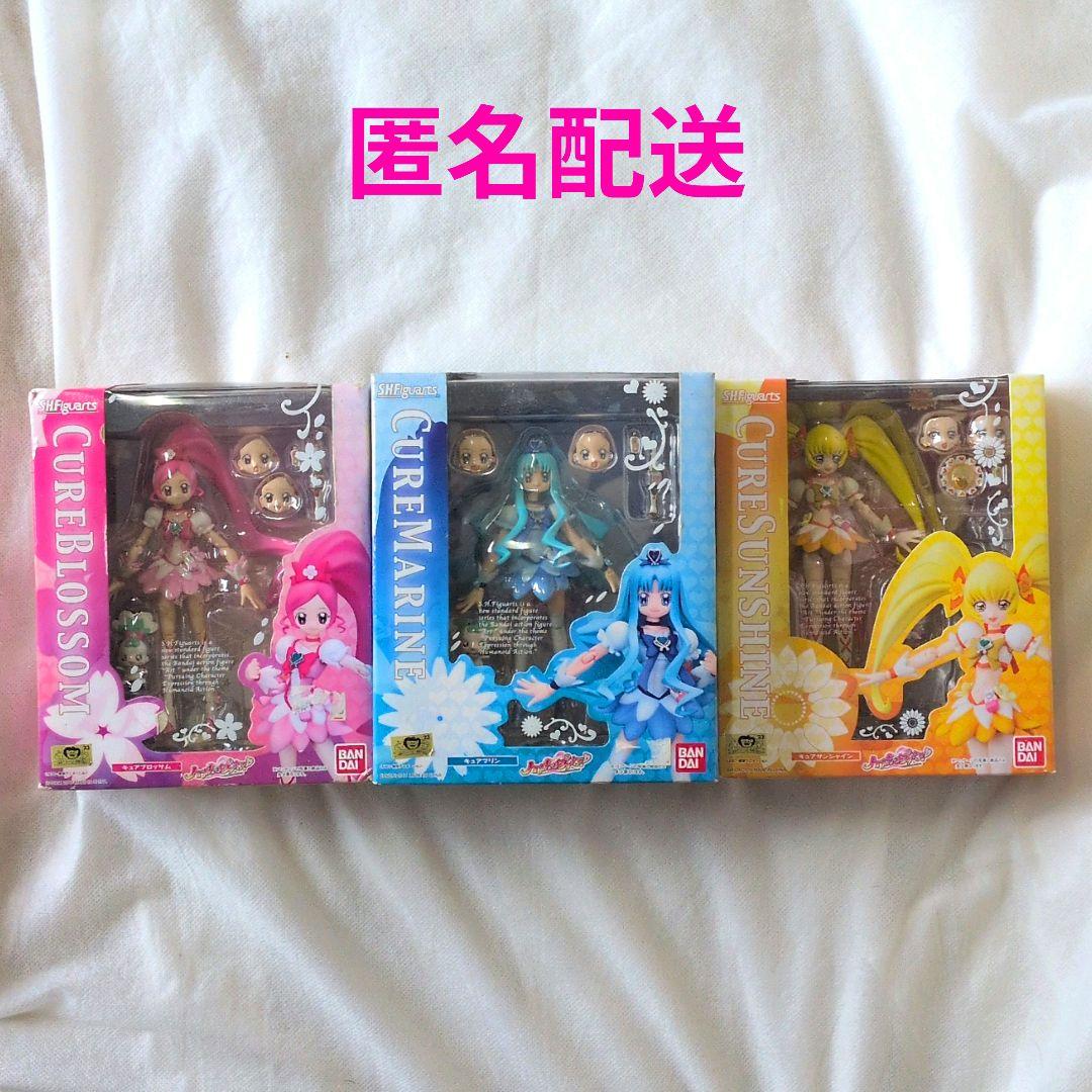 【匿名配送】s h figuarts ハートキャッチプリキュア 3体 バンダイ