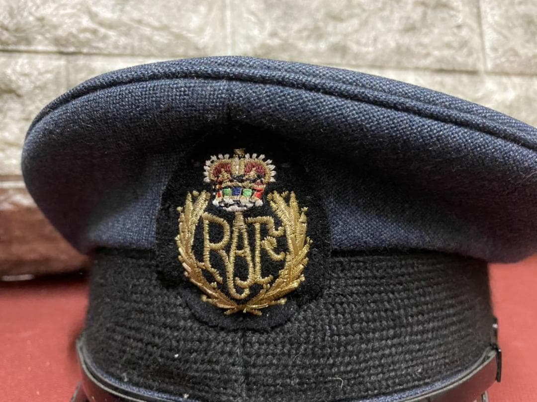 貴重  Air Force イギリス空軍 実用品 PEAKED CAP