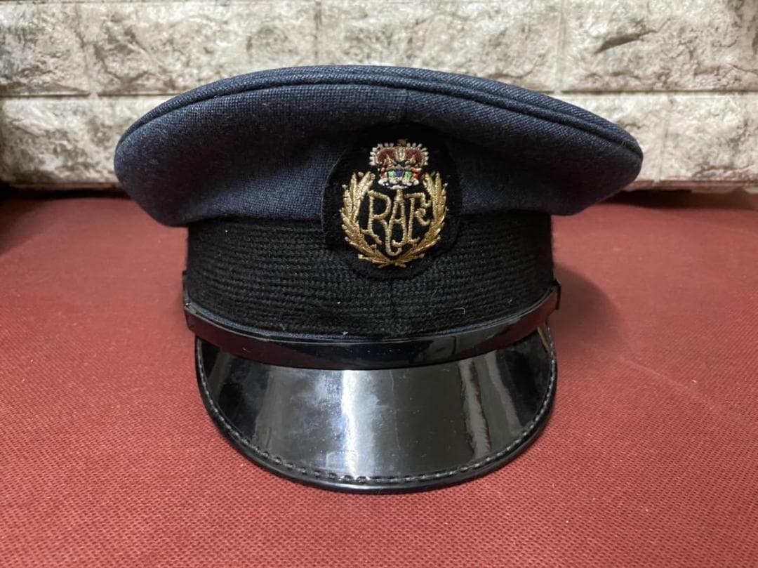 貴重  Air Force イギリス空軍 実用品 PEAKED CAP