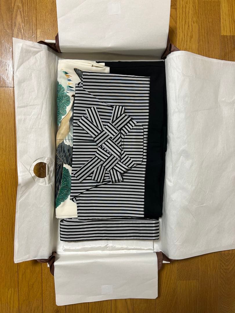 七五三　5歳男の子　フルセット　鷹　松　黒