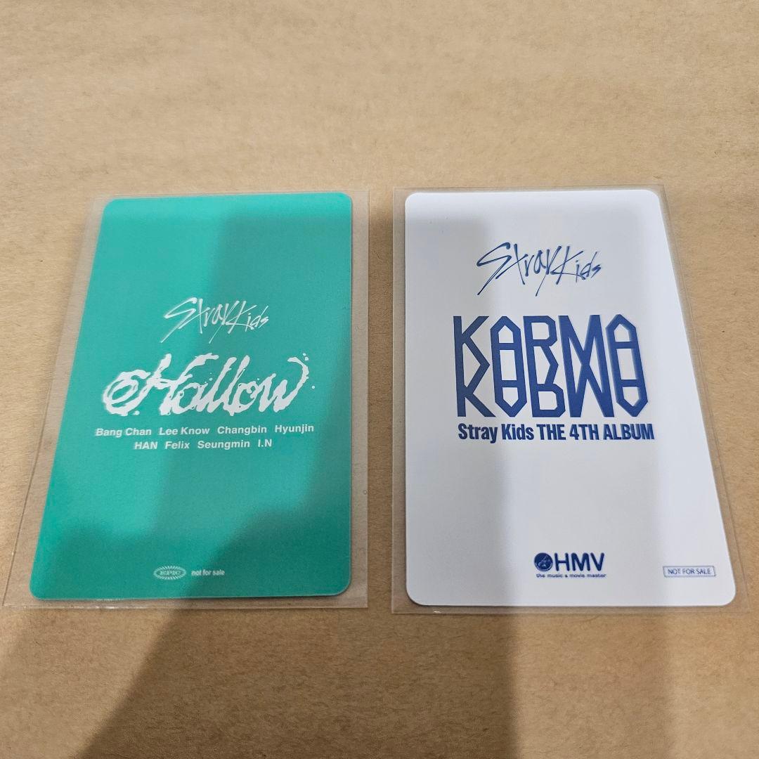 スキズ オフイベ 会場限定トレカ hollow 大阪 karma バンチャン - メルカリ