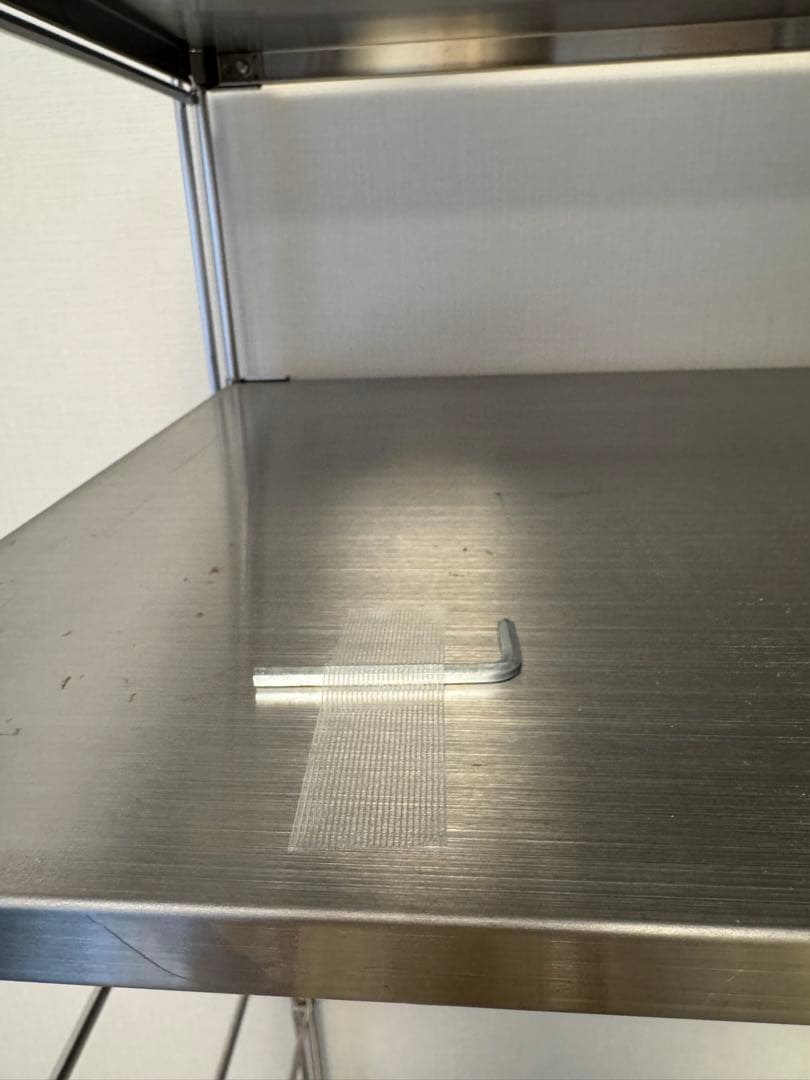 無印　ステンレスユニットシェルフ　大