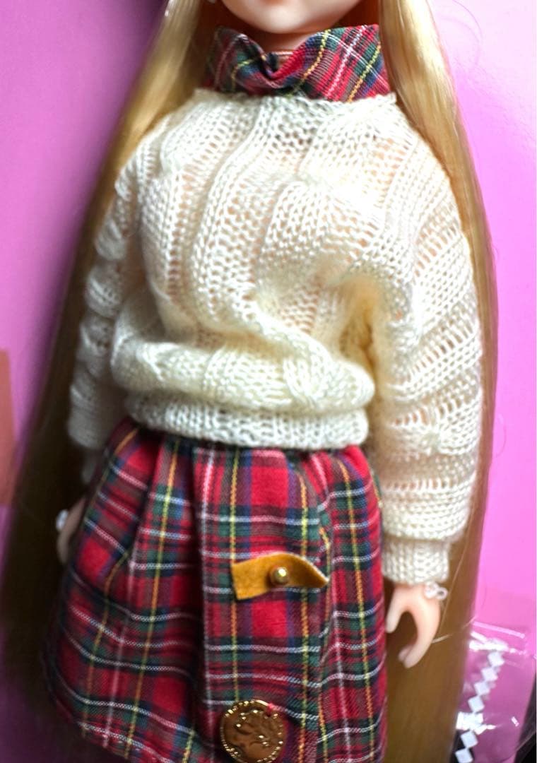 【未使用】リカちゃんキャッスル オリジナル マリーン 紫目ストレート 【箱なし】