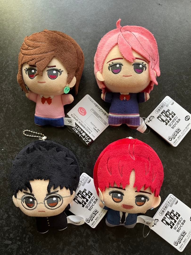 ダンダダン ちびぐるみ 4種セット ぬいぐるみ - メルカリ