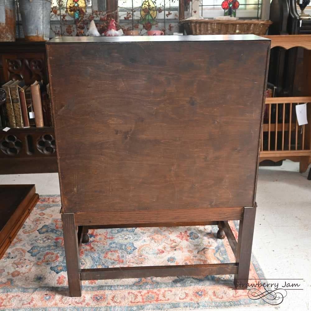 L3710-84 英国アンティーク オーク ライティングビューロー デスク