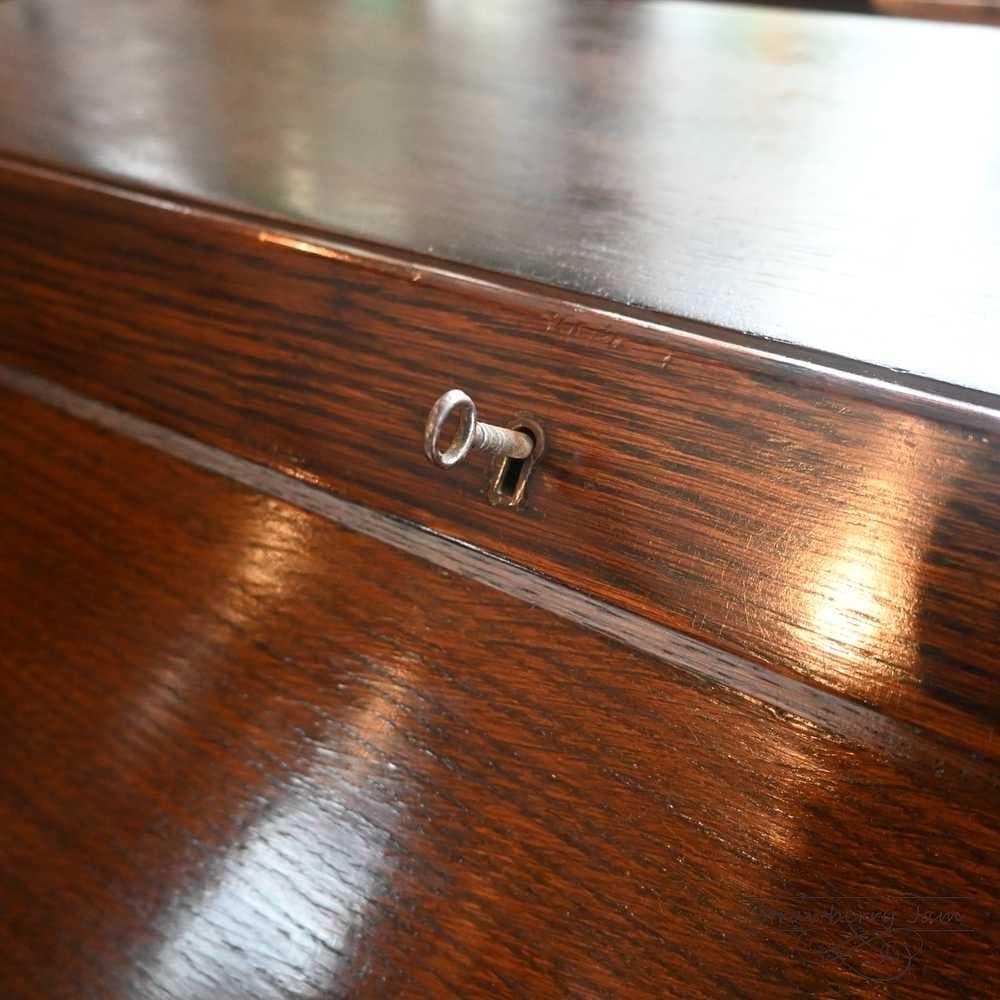 L3710-84 英国アンティーク オーク ライティングビューロー デスク