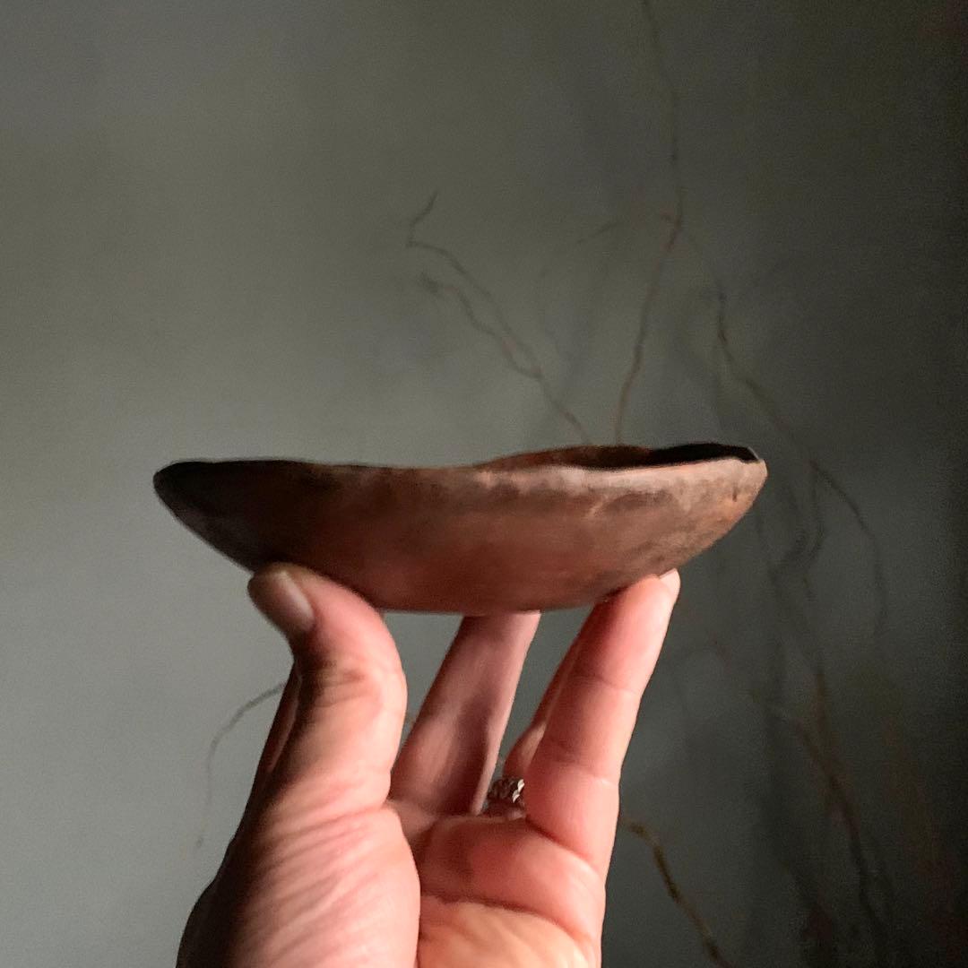 熊谷幸治 さんの 土器 平碗 現代美術 現代陶芸