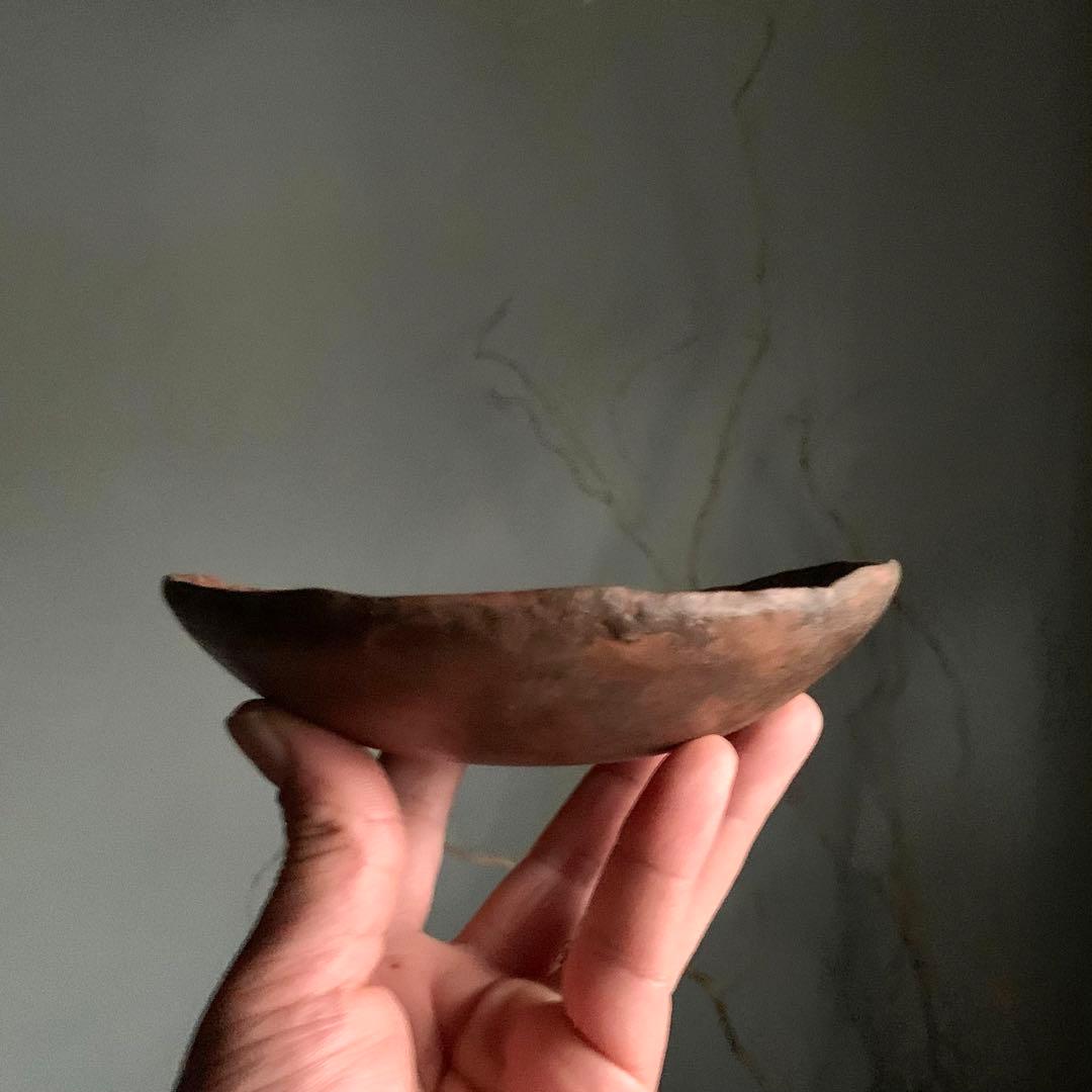 熊谷幸治 さんの 土器 平碗 現代美術 現代陶芸