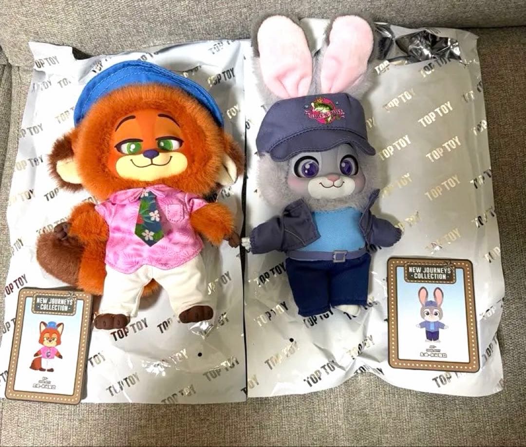 ズートピア2 toptoy ニック ジュディ 私服 正規品 - メルカリ