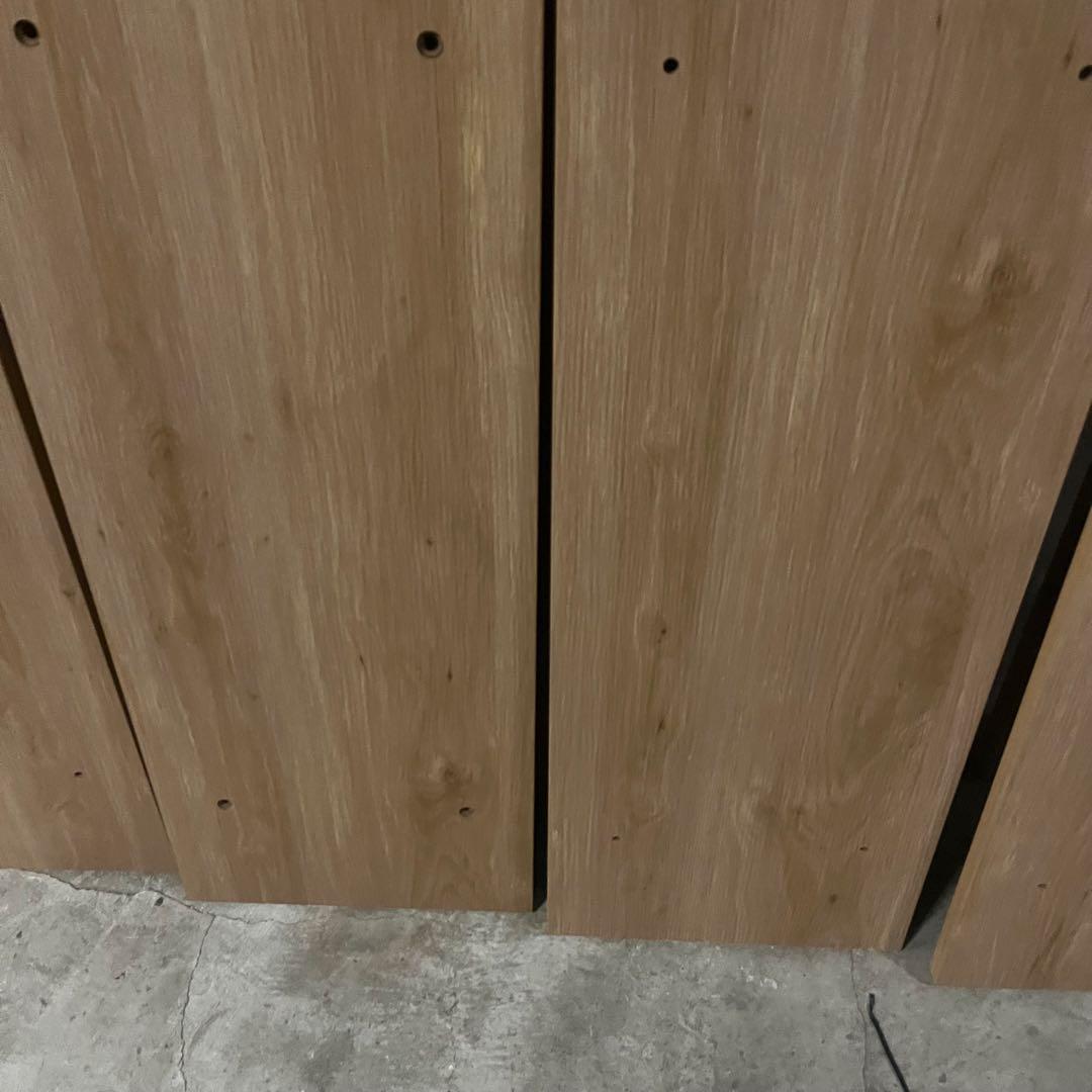 【良品】LOWYA ロータイプ すのこベッド セミダブル シャビーナチュラル