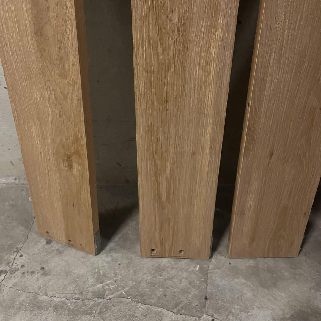 【良品】LOWYA ロータイプ すのこベッド セミダブル シャビーナチュラル