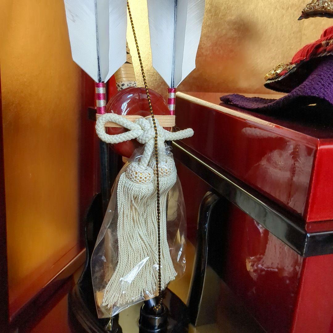 【美品】兜平飾りセット　端午の節句　兜・弓太刀セット