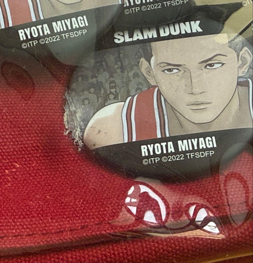 映画 スラムダンク POPUP 限定 グッズ マット缶バッジ 宮城リョータ22