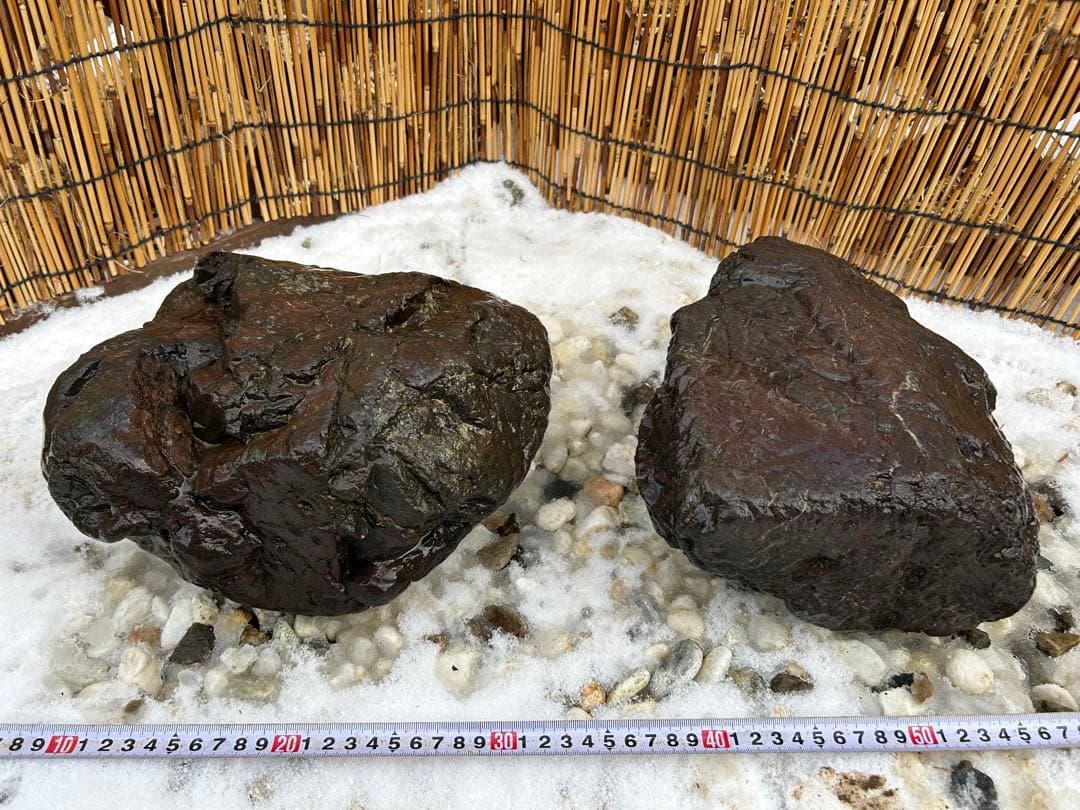 京の銘石 加茂七石『貴船石』2個セット