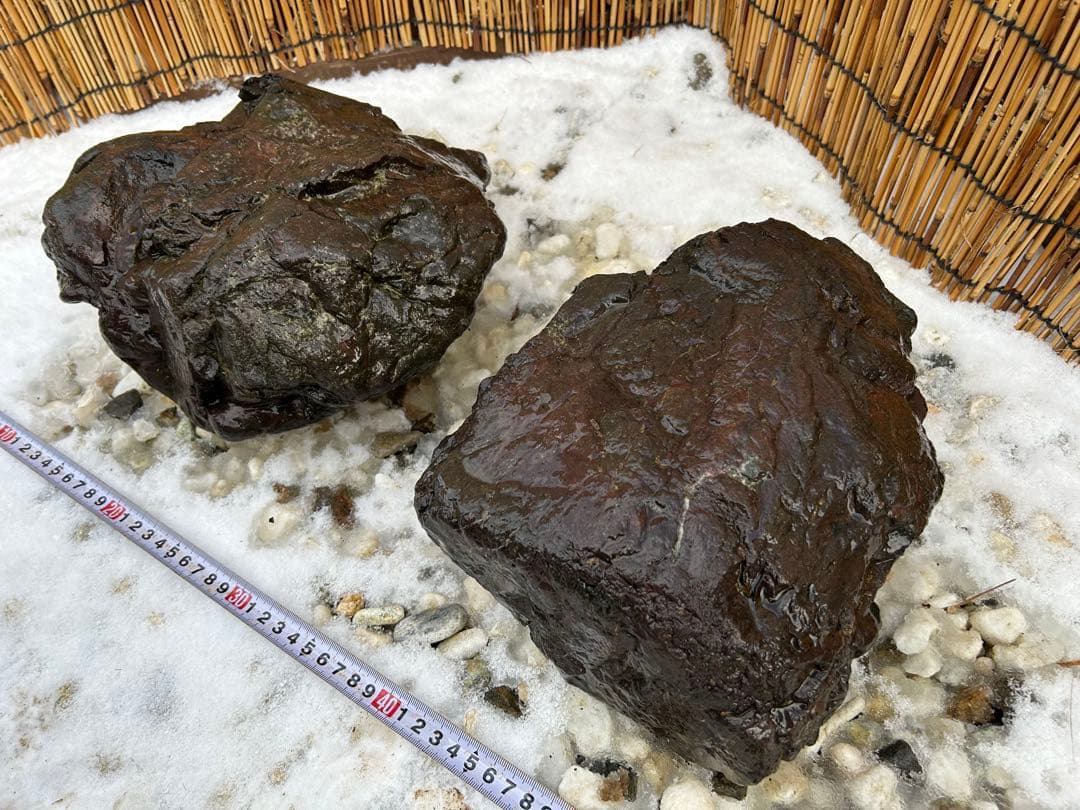 京の銘石 加茂七石『貴船石』2個セット