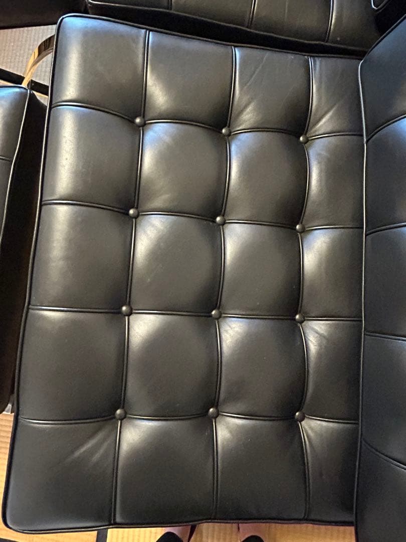 ✳︎carrem✳︎ E-Comfort バルセロナチェア　オットマン付き