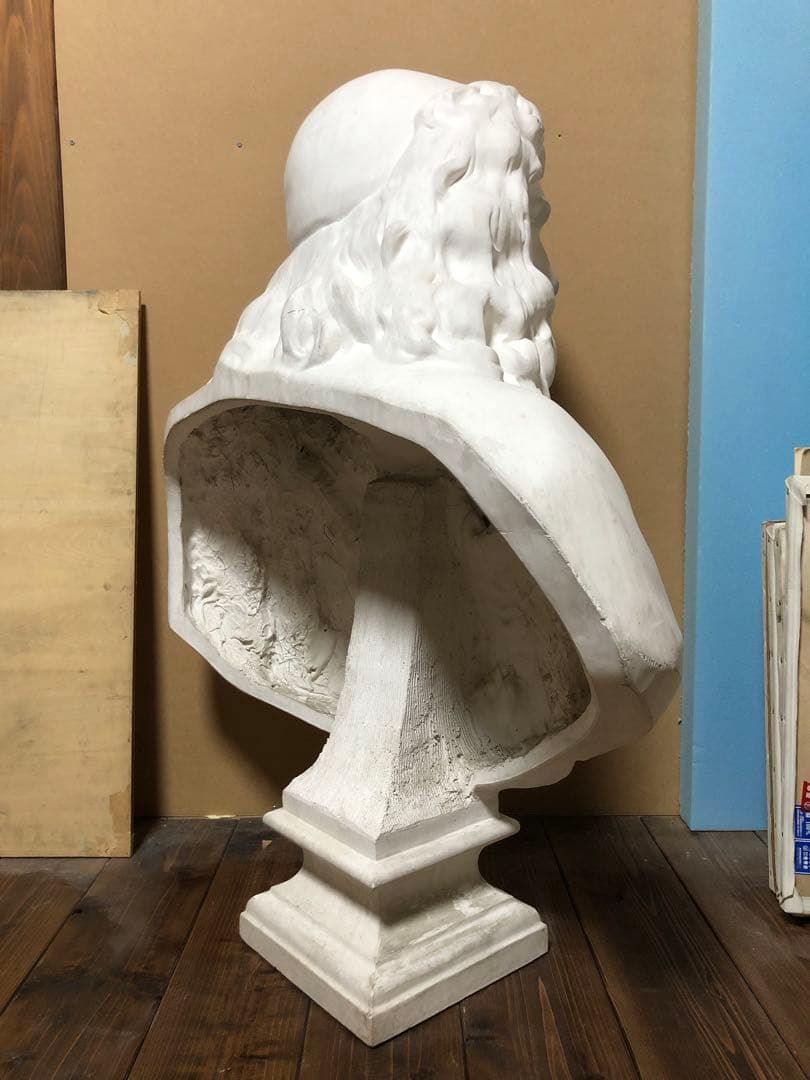 モリエール　胸像　石膏像（直接引き取り希望）