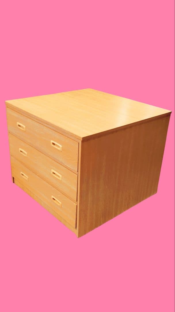 押入れタンス、収納ケース、チェスト、3段、タンス、収納家具、ローチェスト、整理、