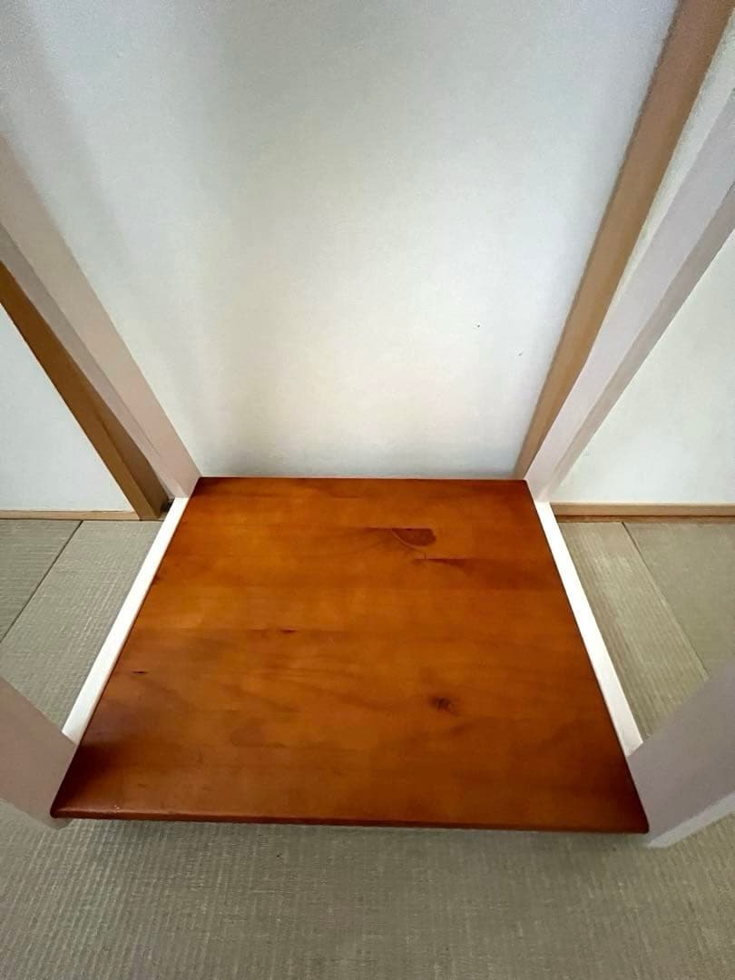 Milk木製ハンガーラック キャスター付き 北欧 木育 キッズ