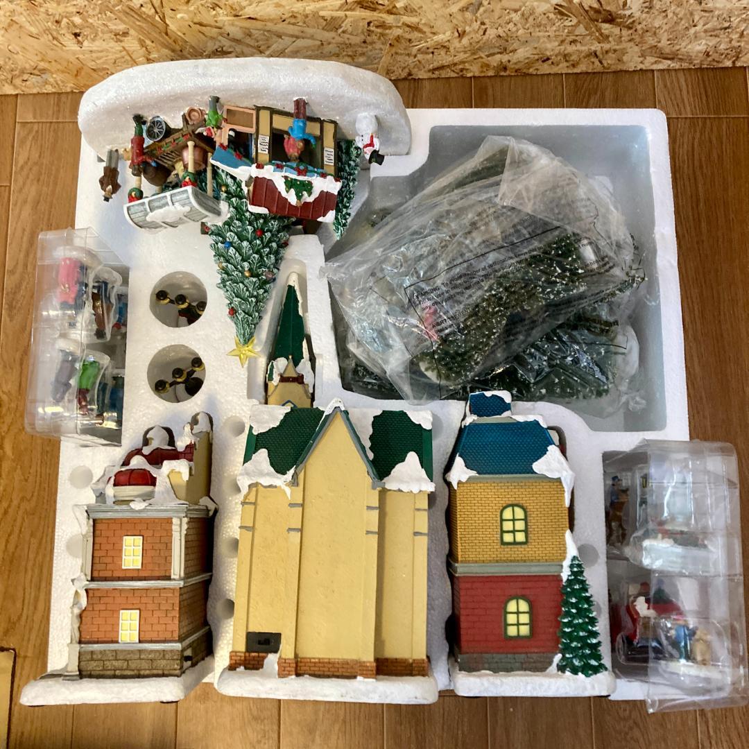 COSTCOクリスマスビレッジ 30ピースセット 訳アリ特価 よいクリスマス