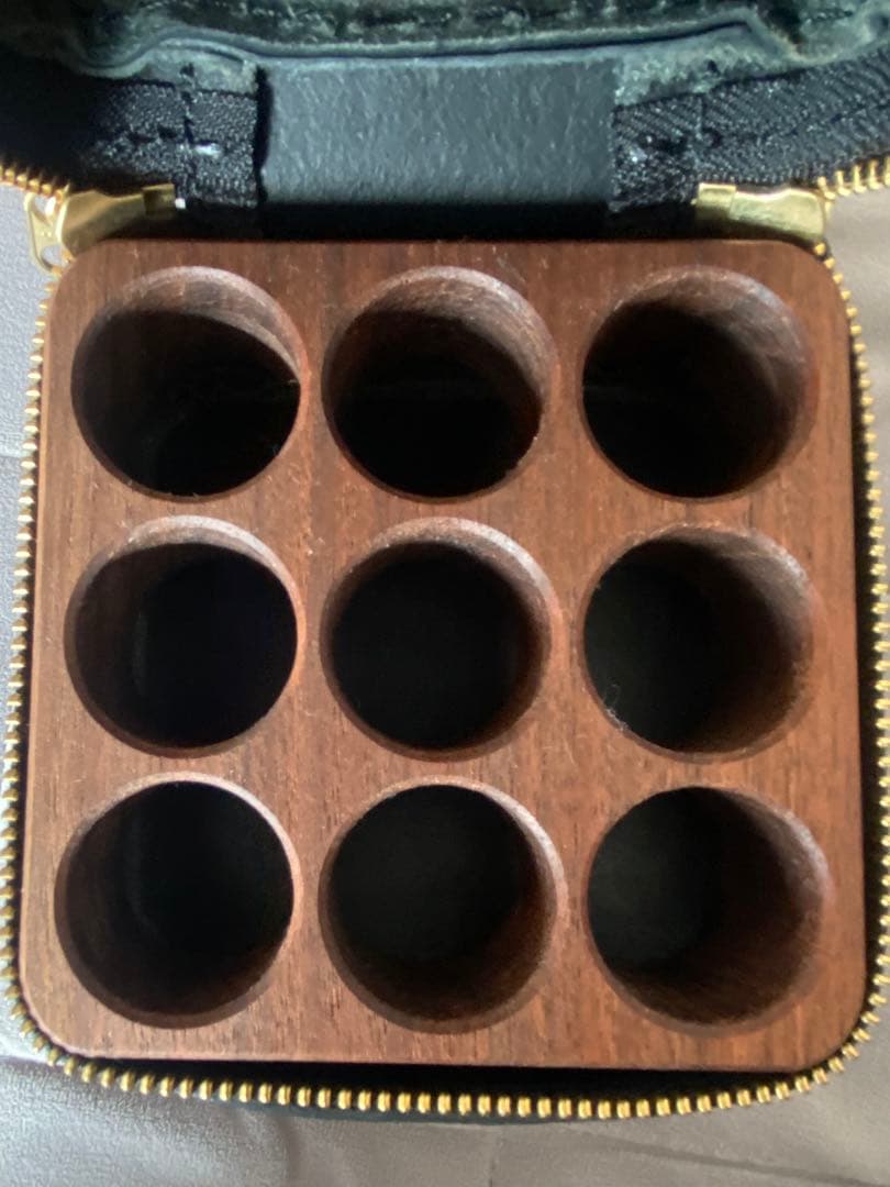 doTERRA アロマオイル収納レザーケース 四角型analogico