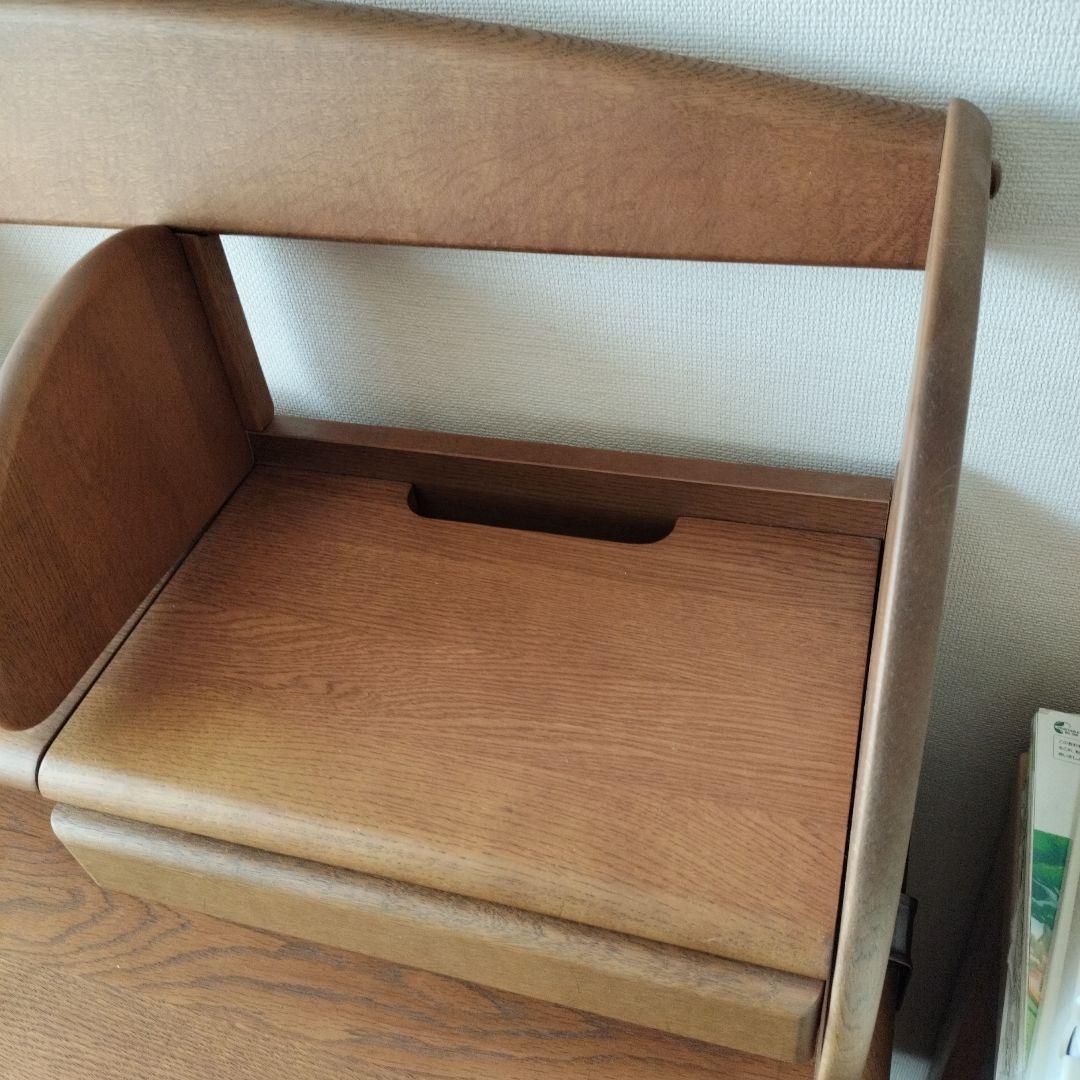 【chibikoro】カリモク学習机５点セット：机上ブックスタンド