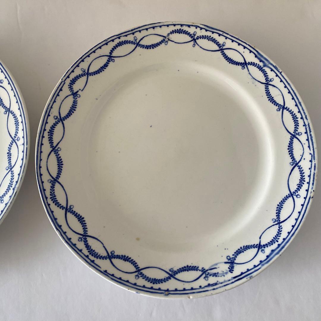 BOCH ケーキプレート　ベルギー　アンティーク　2点セット