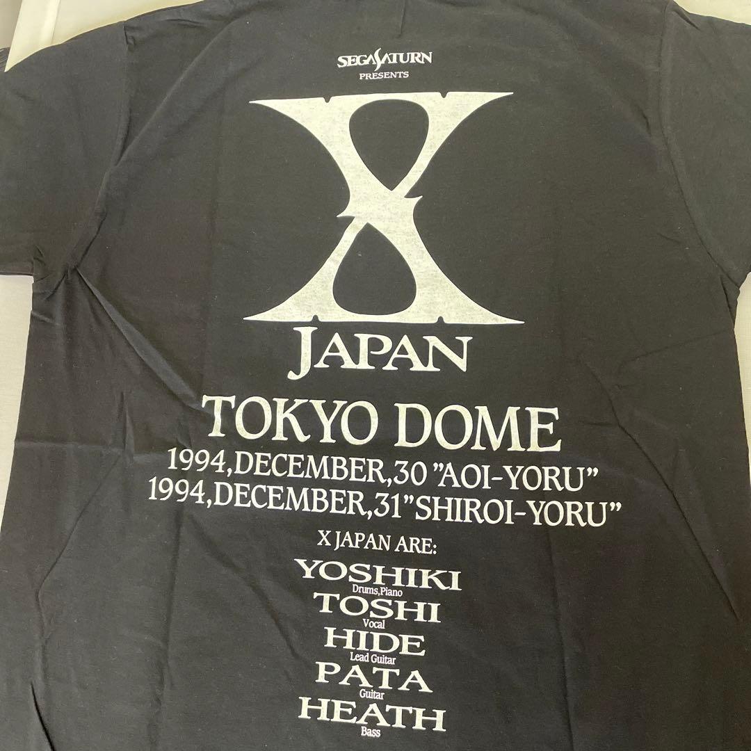 X JAPAN 1994 東京ドーム2DAYS 青い夜 白い夜 Tシャツ - メルカリ