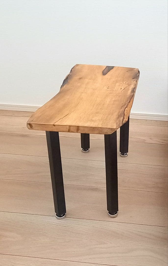 セール　サイドテーブル　古材　無垢材　黒柿