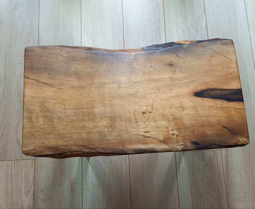 セール　サイドテーブル　古材　無垢材　黒柿